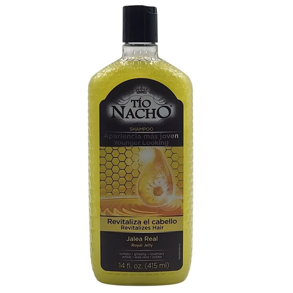 Tio‎ Nacho Younger Looking Revitalizing Shampoo 14 fl oz with Royal Jelly Jojoba